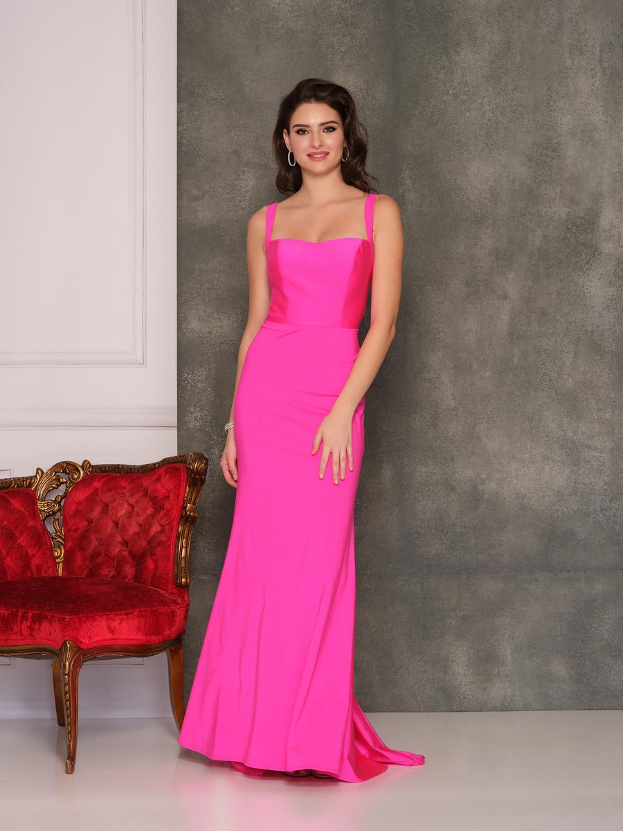 square neck prom dress