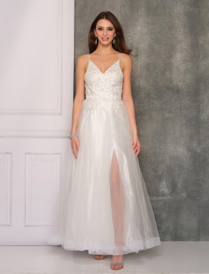 Dave and Johnny 10691 Feminine Prom Dress