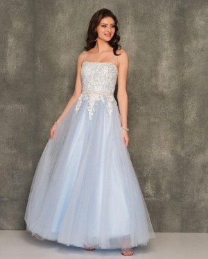 Dave and Johnny 10736 Romantic Prom Dress