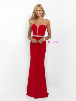 Blush Prom Evening Dresses: French Novelty