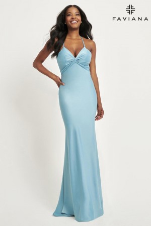 Faviana 11066 Twist Knot Prom Dress