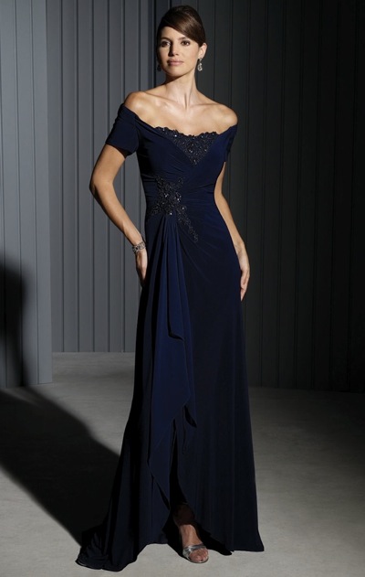 Off the Shoulder Evening Dresses