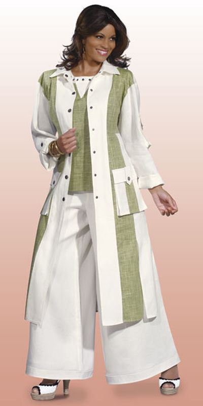 dressy linen pant suits