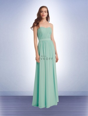 Bill Levkoff 1123 Softly Gathered Bridesmaid Gown