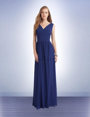 Bill Levkoff 1129 Sleeveless V Neck Bridesmaid Gown