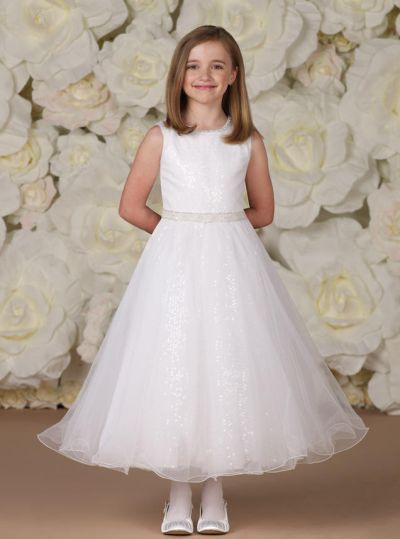 Joan Calabrese 113372 Flower Girls Wedding Dress: French Novelty