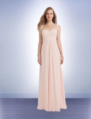 Bill Levkoff 1138 Crinkle Chiffon Bridesmaid Gown