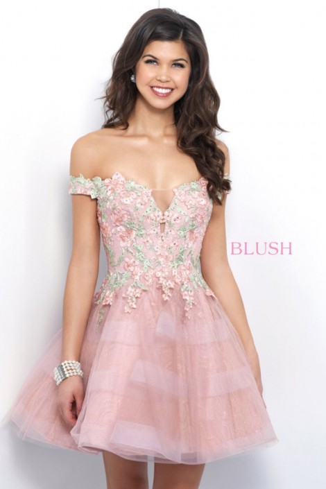 Off the Shoulder Short Dresses