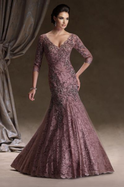 mauve mother of the bride