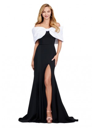 Ashley Lauren 11412 Elegant Bow Top Gown