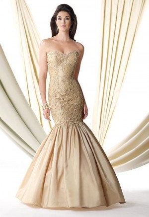 Ivonne D 114D36 Mother of the Bride Dress with Lace