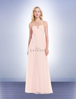 Bill Levkoff 1167 English Netting Bridesmaid Gown