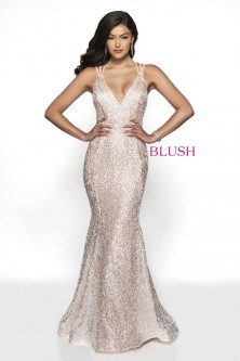 White Prom Dresses Blush by Alexia
