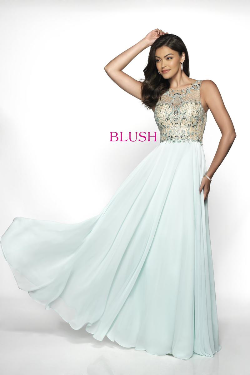 French Novelty Blush 11715 Traditional Prom Dress