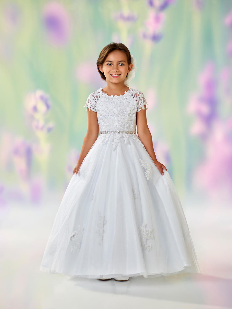 Illusion flower girl dress clearance