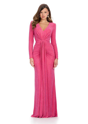 Ashley Lauren 11846 Elegant Long Sleeve Gown
