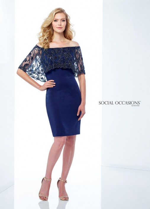 mon cheri short cocktail dressesimage