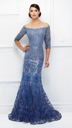 Ivonne D 118D07 Ombre Sequin Mothers Gown