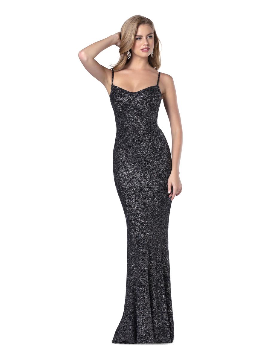 Glitter knit prom dress outlet