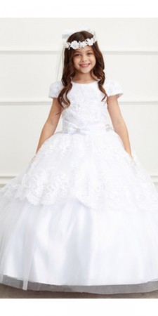 Tip Top 1198 Exquisite Flower Girls Dress