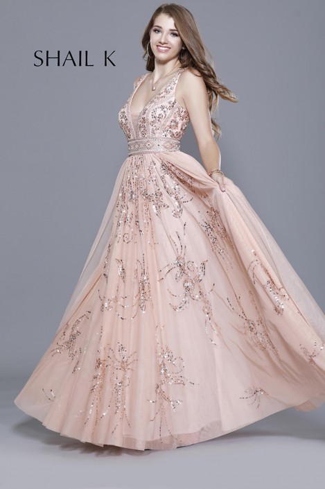 flowing formal dresses