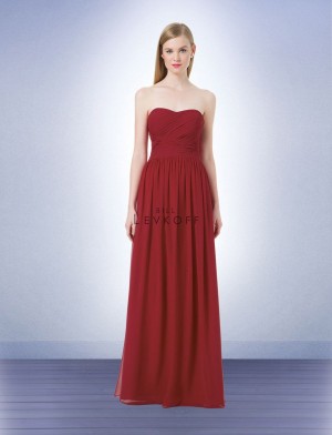 Bill Levkoff 1212 Ruched Bodice Bridesmaid Gown