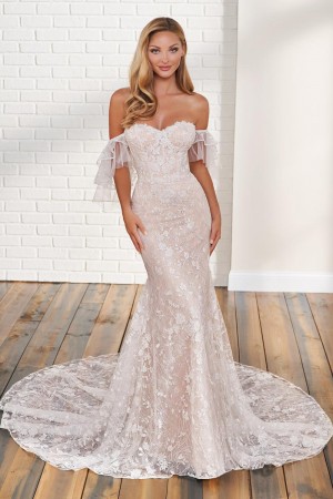 Enchanting by Mon Cheri 122178 Stunning Wedding Gown