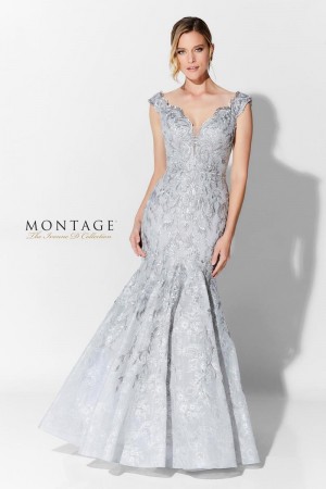 Ivonne D 122D66 Lace 3D Mermaid Mother of Bride Gown