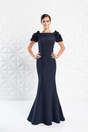 Alexander by Daymor 1270 Ruffle Sleeve Mothers Gown