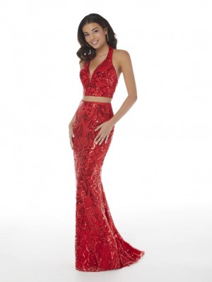 Studio 17 12875 Sequin Design 2 Piece Gown