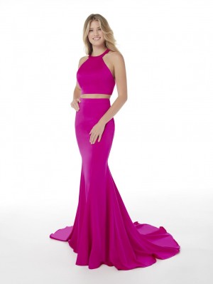 Studio 17 12878 Strappy Back 2 Piece Prom Dress