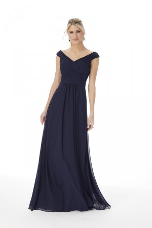 Affairs by Morilee 13102 Off Shoulder Bridesmaid Dress