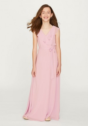 Morilee 13202 Ruffle Neck Junior Bridesmaid Dress