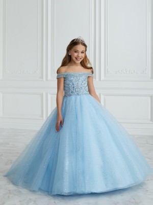 Tiffany Princess by Christina Wu 13677 Girls Sparkling Gown
