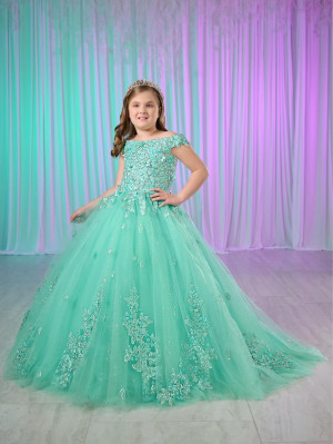 Tiffany Princess 13761 Girls Winning Pageant Gown