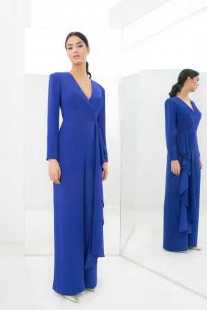 Alexander by Daymor 1393 Long Sleeve MOB Jumpsuit