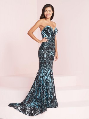 Panoply 14006 Intricate Sequin Prom Dress