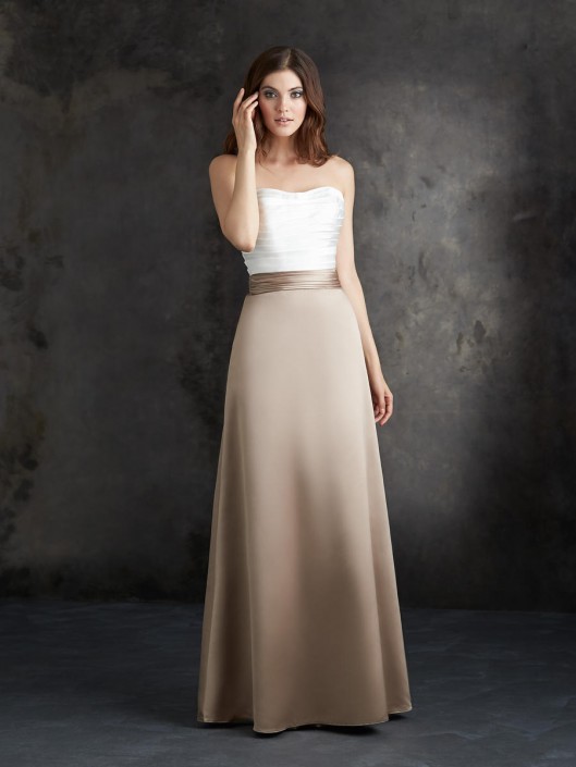 2 tone bridesmaid dresses