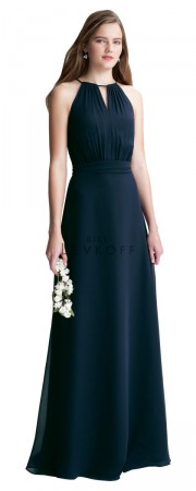 Bill Levkoff 1404 Keyhole Halter Bridesmaid Gown