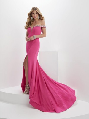 Panoply 14129 AB Off Shoulder Prom Dress