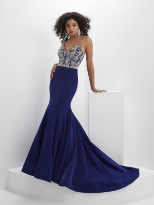 Panoply 14133 Shimmer AB Beaded Prom Dress