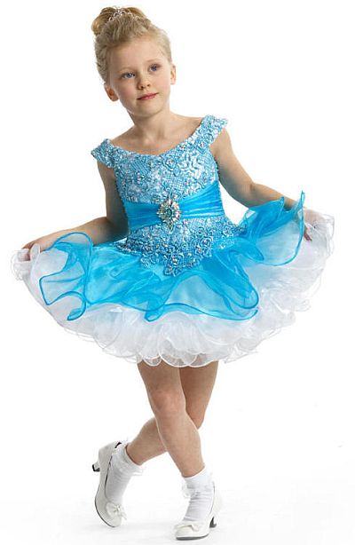 Perfect Angels 1462 Organza and Lace Little Girls Pageant ...