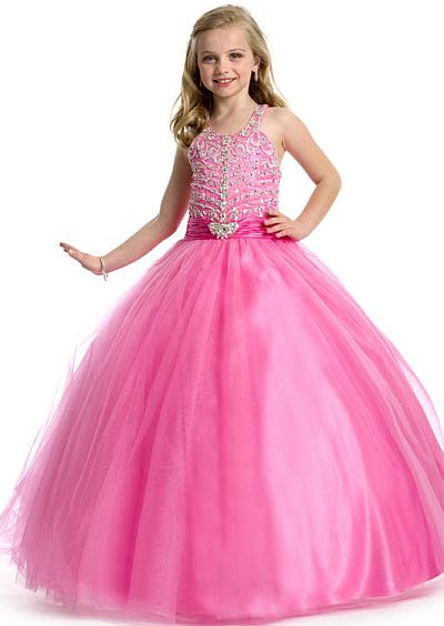 Perfect Angels 1470 Girls Pageant Dress: French Novelty