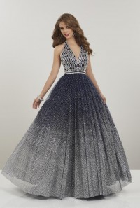 Panoply 14965 Ombre Cracked Ice Prom Gown