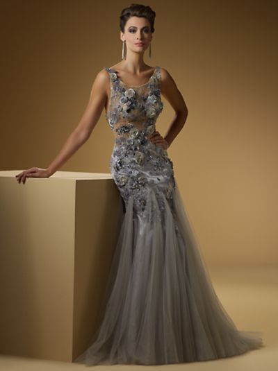 sexy mother of the bride gown
