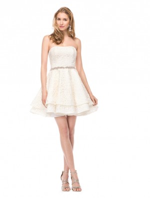 Colors Dress 1512 Scuba Cutout Short Homecoming Dress