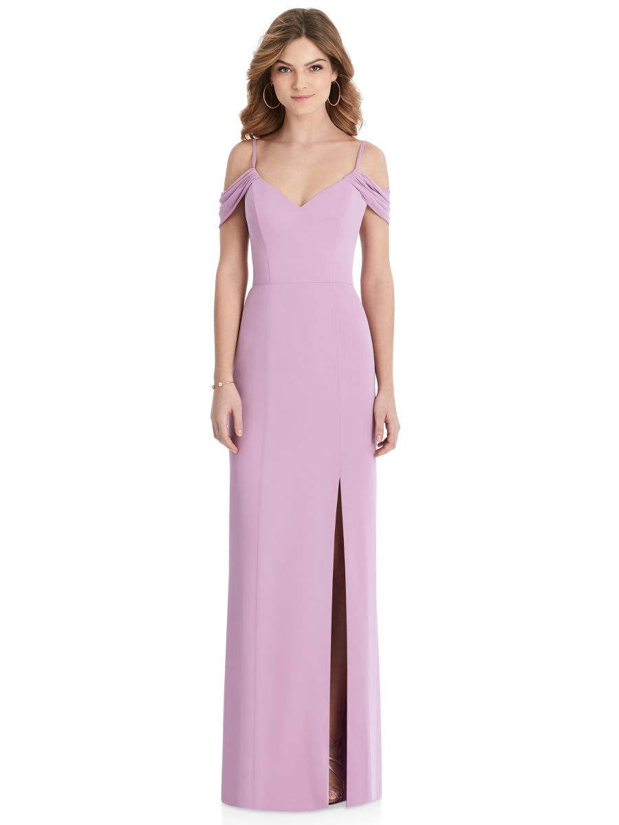 lavender frost bridesmaid dress