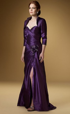 Rina di Montella 1524 Soft Taffeta Mother of Bride Dress with Jacket