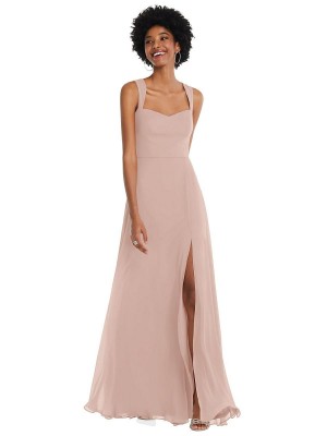After Six 1558 Wide Strap Bridesmaid Dress
