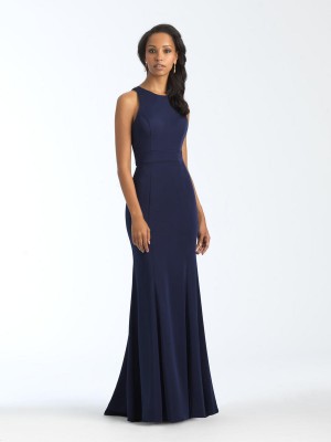 Allure 1561 Sleeveless Stretch Satin Bridesmaid Dress
